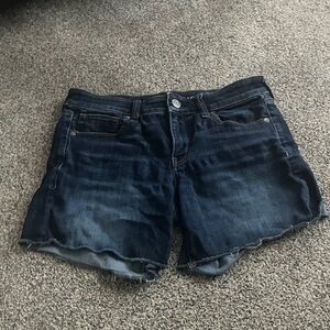 American Eagle Outfitters Dark Blue Jean Shorts